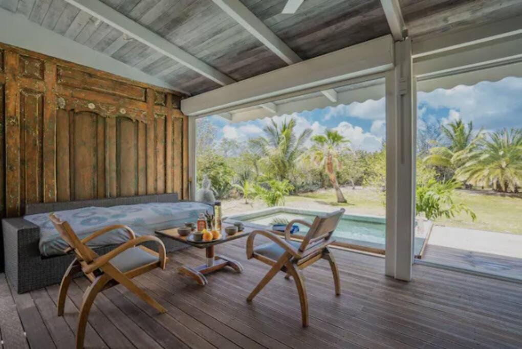 Cottage Saudade - Les Terres Basses Luaran gambar